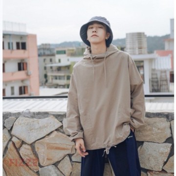 設計師造型帽T 潮流帥氣帽T帥氣薄款連帽T恤 寬鬆帽T  男帽T 衛衣帽T 長袖帽T 連帽上衣(BTW01【FIZZE】