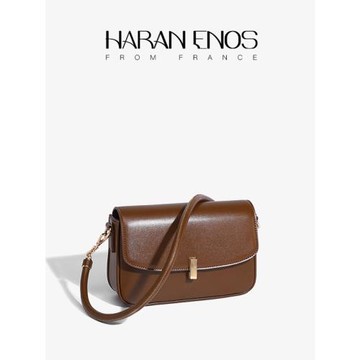 HARAN ENOS小眾設計金秋映像腋下小方包2023新款秋冬高級感斜挎包