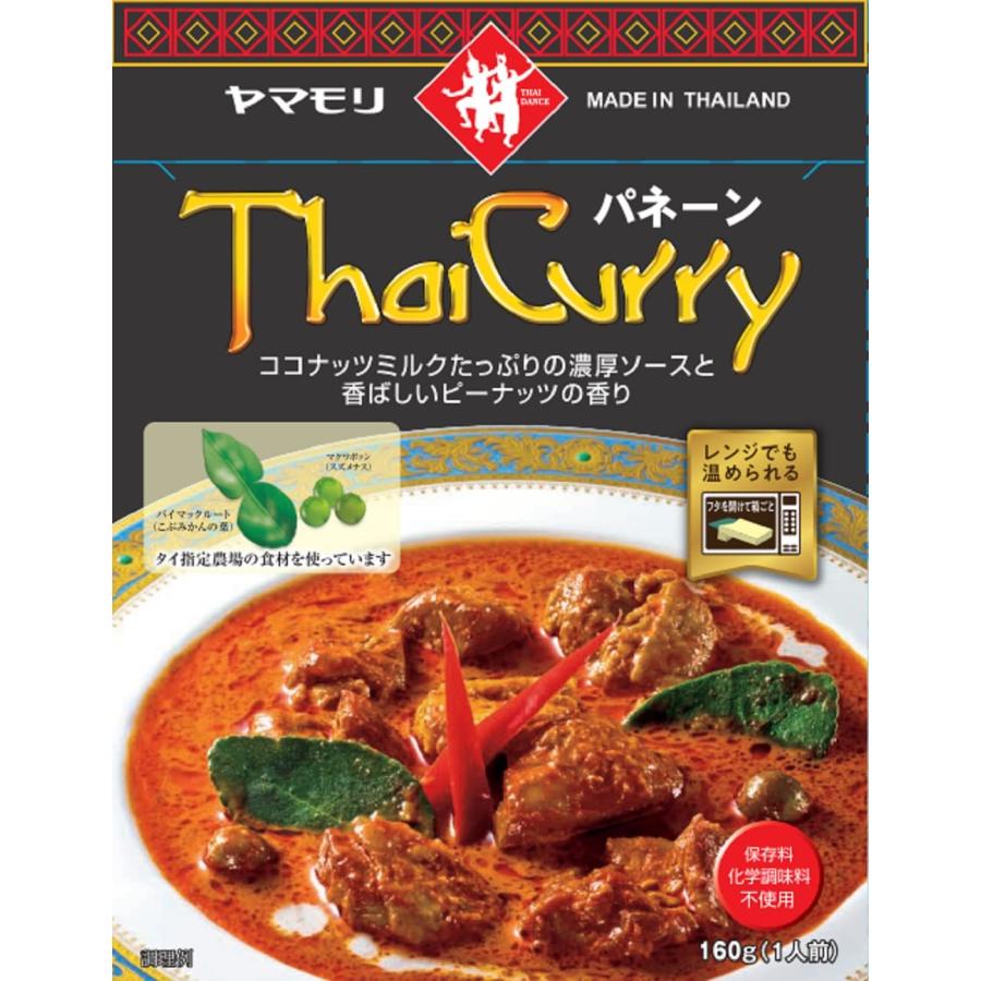 ヤマモリ タイカレー パネーン 160g ×5個