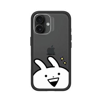 iPhone 16 Mod NX 黑 - Usagyuuun 小突兔 - 炙熱的眼神