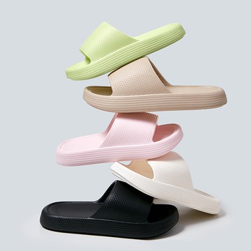 【留言您需要的尺碼36-45】 防滑室內拖鞋 速乾涼拖 輕便一字拖  ins韩版超火居家拖鞋 環保無異味EVA涼拖 免運