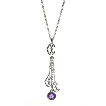 CHARRIOL 夏利豪 Belle de Nuit 垂墜項鍊