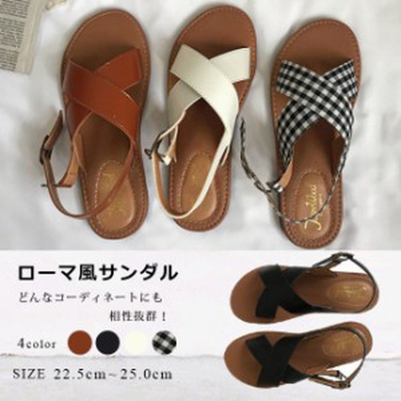 サンダル レディース 軽量 ストラップ フラットヒール 履きやすい 歩きやすい 痛くない 走れるサンダル カジュアル 美脚 人気 可愛い お 通販 Lineポイント最大1 0 Get Lineショッピング