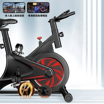 靜音飛輪車 磁控動感單車 飛輪健身車 可調阻力有氧訓練腳踏車 健身車 居家運動健身器材