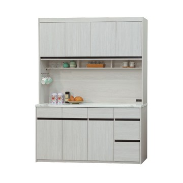 ASSARI-威尼斯5.3尺餐櫃全組(寬160x深41x高203cm)