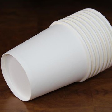 190ml一次性白色加厚中號商務飲水幼兒園畫室手工環保紙杯