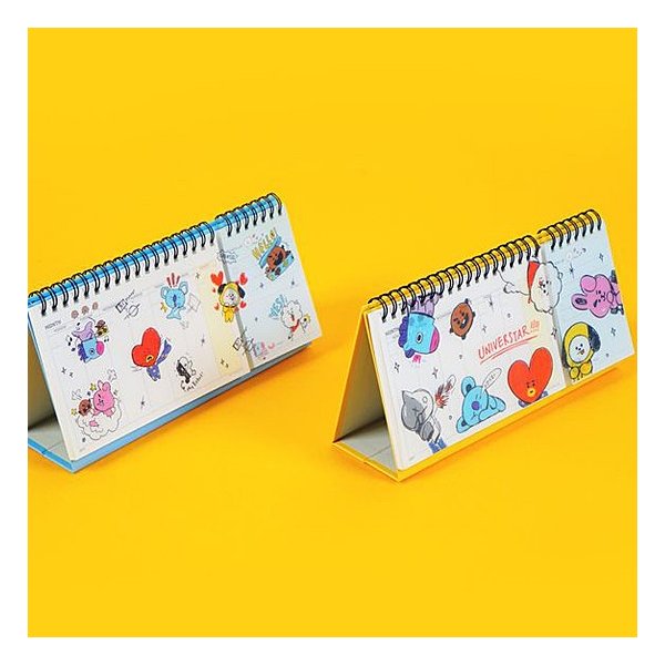 Bt21 万年 ウィークリー プランナー 韓国文具 文房具 カレンダー スケジュール かわいい 防弾少年団 公式 通販 Lineポイント最大0 5 Get Lineショッピング