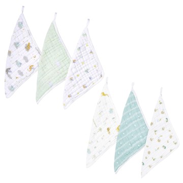 美國 Aden + Anais 生肖款方巾3入(多款可選)