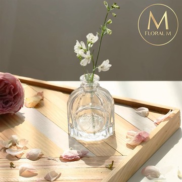 FLORAL M 羅馬玻璃黛西少女小花瓶 花瓶 花器 插花瓶 玻璃花瓶 陶瓷花瓶 花藝花器 居家擺設 桌上花瓶 北歐風花瓶 簡約花瓶 裝飾花瓶 花藝設計 擺設裝飾 乾燥花花器 永生花花器