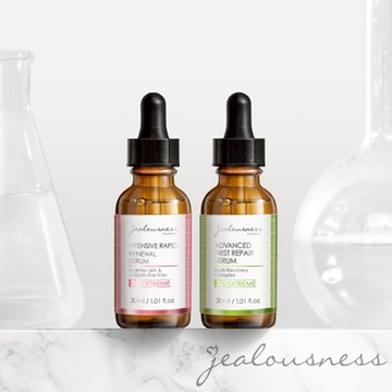 液態三重酸煥膚精華30ml+幹細胞肌因前導精華30ml