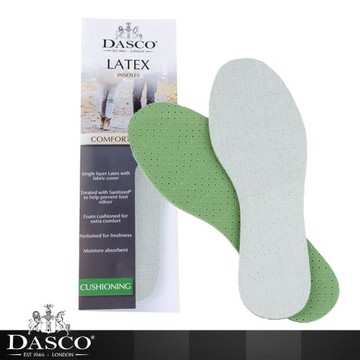 【鞋之潔】英國伯爵DASCO 6033清新除臭鞋墊 散發清新香味 Sanitized專利除臭配方