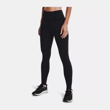 【UNDER ARMOUR】Motion 緊身長褲 女 運動褲 黑色-1361109-003