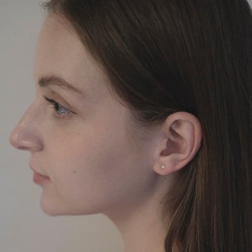 MAISON M So法珍珠耳環-紫色 Tiny