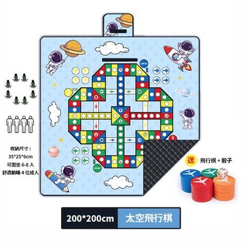 【Secaii設彩品牌店】遊戲野餐墊 升級款200*200cm 野餐防潮墊 加厚春遊墊 露營野炊坐墊
