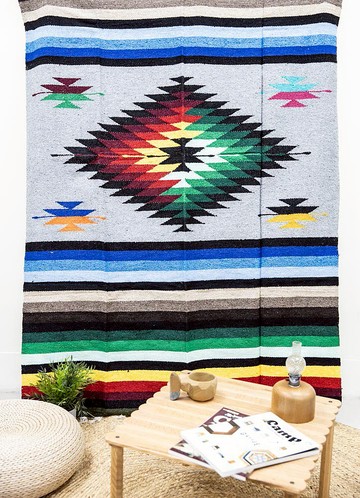 Papillon 古法純手工編織毯-鑽石系列-灰鑽石