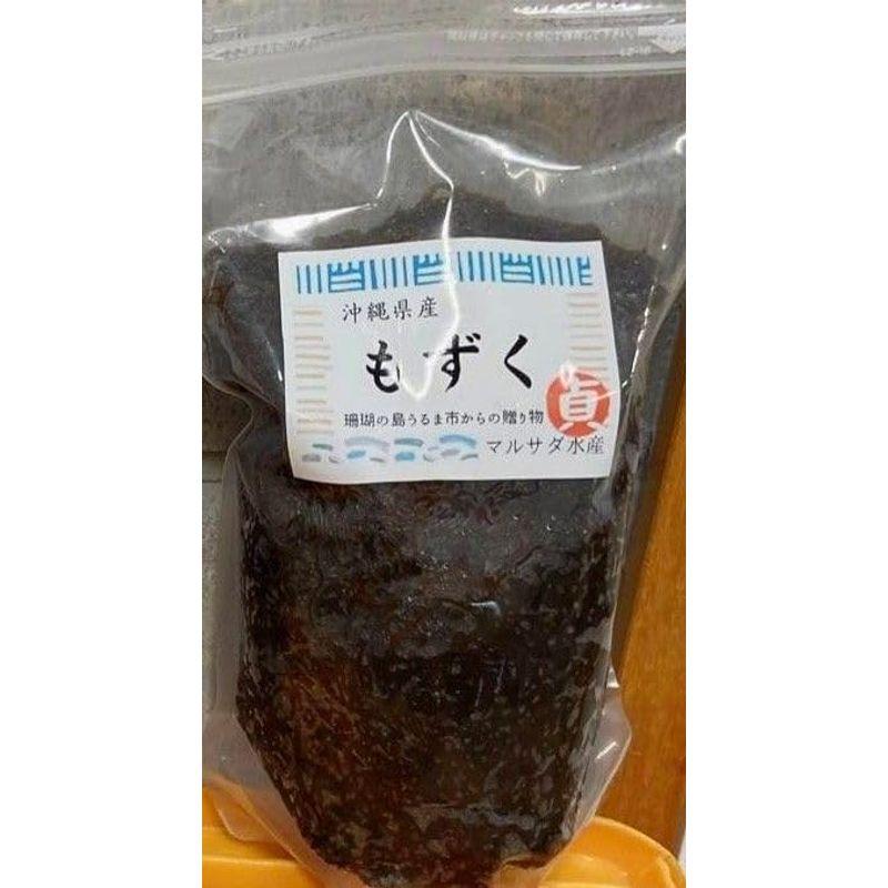 国産（沖縄県産）塩蔵もずく 1Kg×12P 冷蔵