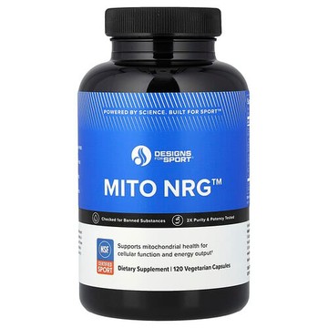 Designs For Health, Mito NRG 複合物，120 粒素食膠囊
