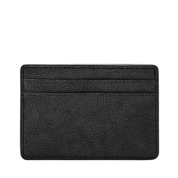 FOSSIL Steven 真皮卡夾-黑色 ML4395019