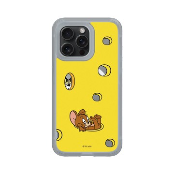 iPhone 15 Pro Max AirX 流變灰 - 湯姆貓與傑利鼠 Tom and Jerry - 起司追逐賽
