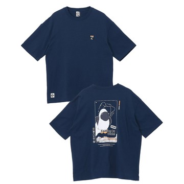 CHUMS Tunes T-Shirt 男 短袖上衣 深藍色 CH012784N001