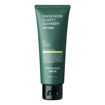 Greenvines綠藤生機 活萃洗面乳 100ml/瓶