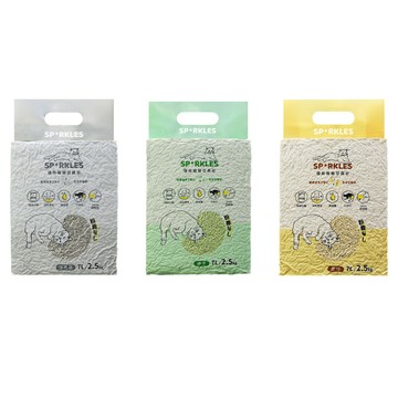 SPARKLES 【6入組】 -環保極細豆腐砂 7L/2.5kg