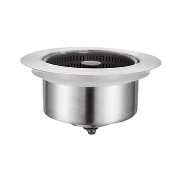 不鏽鋼按壓水槽過濾器 M款 13.8 x 7.8cm  1個  1入