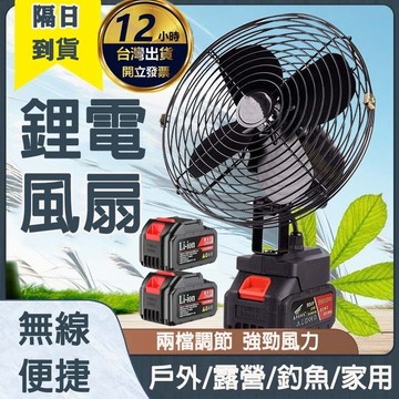 🔥金屬網罩🔥隔日到貨🔥鋰電池風扇 鋰電風扇 桌面風扇 無線風扇 戶外風扇 釣魚風扇 附雙電池 鋰電池風扇  搖頭風扇