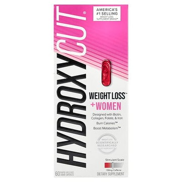 Hydroxycut, Weight Loss+Women，60 粒速釋液體膠囊
