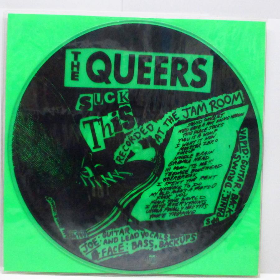 QUEERS， THE-Suck This (US 初回2,500枚限定クリア＆ブラック・ヴァイナル 片面LP)