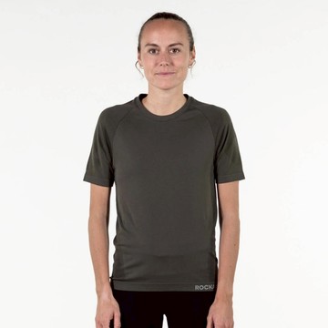 【新年特惠開跑】無縫排汗短袖訓練上衣 (女) - Forest Green Forest Green (L)