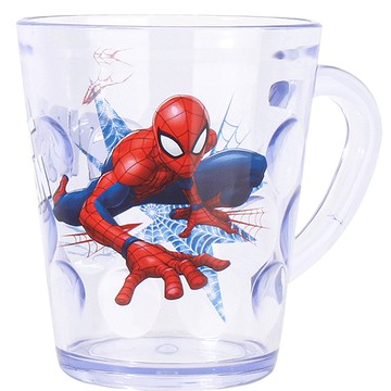 Marvel 復仇者聯盟漫威英雄蜘蛛人兒童水杯杯子漱口杯牙刷杯260ml 415792(生日禮物 聖誕節 平輸品)【小品館】