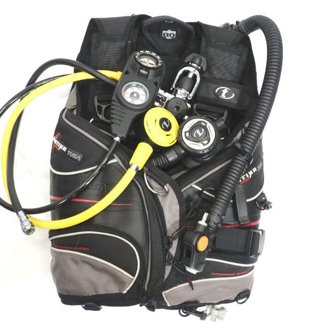 TUSA RS530 レギュセット＆ティナ BC0402B XSサイズ 定価295,000円 重器材セット【OH代込＆1年保証付】 TUSA RS530 レギュセット＆ティナ BC0402B XSサイズ 定価295,000