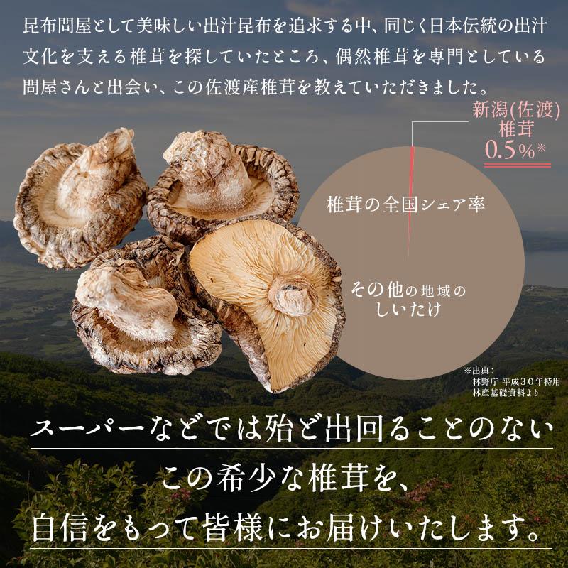 干し椎茸 国産 しいたけ 原木栽培 乾燥椎茸 原木しいたけ 佐渡産 完全無農薬 肉厚 お取り寄せ 250g