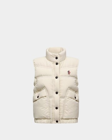 MONCLER 黑釦羽絨背心 - I