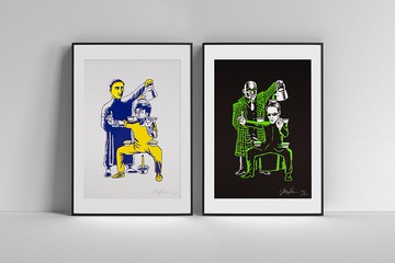 I KNOW KUNG FU 限量版絲印版畫