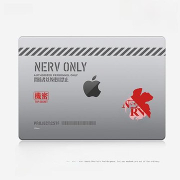 小眾EVA新世紀福音戰士簡約潮男女款筆記本電腦保護殼適用蘋果MACBOOK CASE m4Pro13/14 m3 Air13保護套16.2