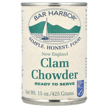 Bar Harbor, 新英格蘭式蛤蜊濃湯，15 盎司（425 克）