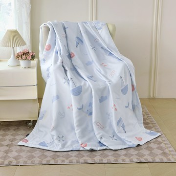100%萊賽爾天絲涼被(5x6尺) / 海洋之旅 / HOYACASA