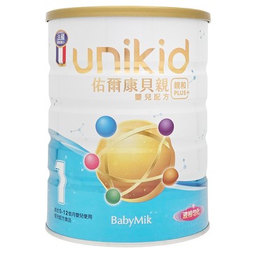 BabyMik 佑爾康貝親 嬰兒配方奶粉 1號 0~12月  850g  1罐