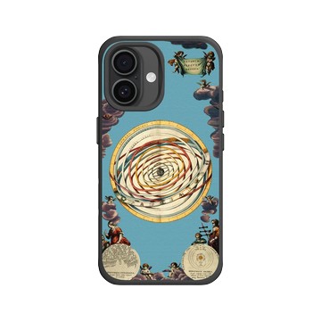 iPhone 16 SolidX 黑 - The British Library - 天體圖譜 ‧ 布拉赫體系