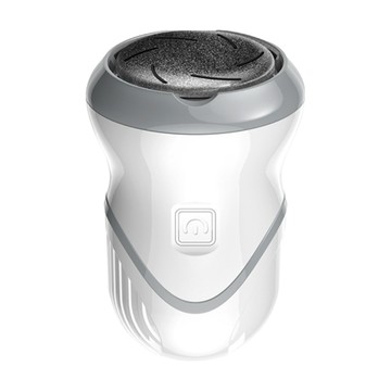 無線便攜式磨腳器 2檔調速 USB充電  S161  銀灰色