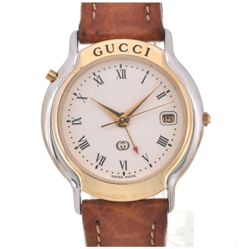 GUCCI グッチ腕時計 8200M GMT MONDIALE デイト