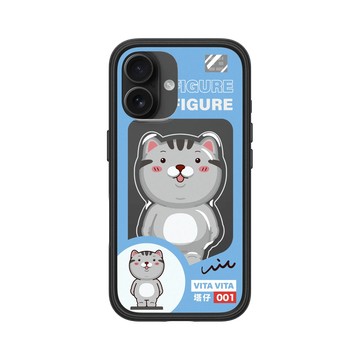 iPhone 16 Mod NX 黑 - VITA VITA．塔仔是隻貓 - 還缺這隻大公仔