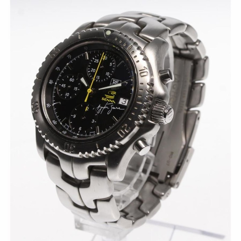 TAG HEUER】タグホイヤー リンク アイルトン・セナ限定モデル