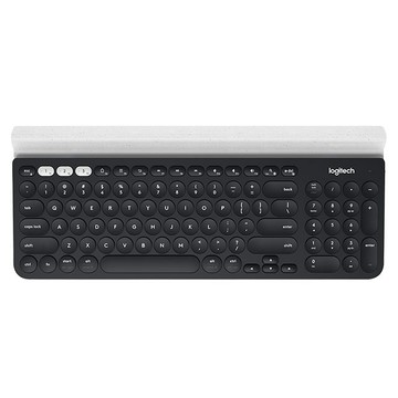 Logitech 無線鍵鼠組-K780跨平台藍牙鍵盤+M280 無線滑鼠(黑)
