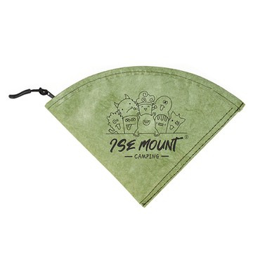 ISE MOUNT 小島嶼山 戶外露營V01/V02咖啡濾紙收納包  軍綠色  1層  1個