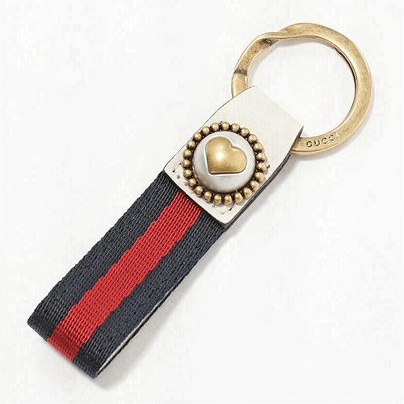 最安価格 21年春夏新作 Gucci グッチ Hc5at ウェブ ハート パール装飾 キーリング キーチャーム キーホルダー 9077 White Gold Pink レディース 財布 帽子 ファッション小物 Savannah Osc Com