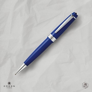 【CROSS】 Bailey Light貝禮輕盈系列亮藍原子筆  (原廠正貨)