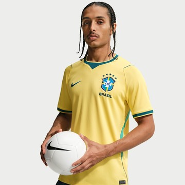 Brazil National Team 2026 Stadium Home Men's Nike Dri-FIT Football Shirt